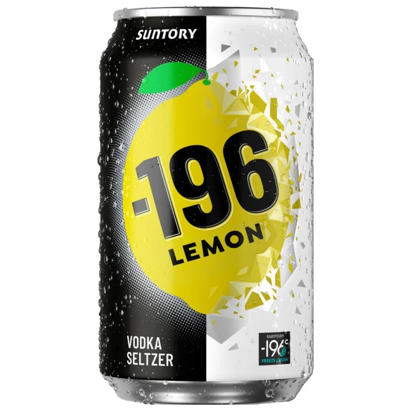 -196 Suntory Lemon Vodka Seltzer 4PK