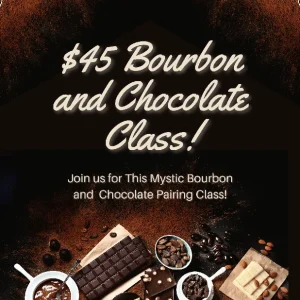 $45 (02/08/25) Chocolate and Mystic Bourbon Cocktail Class-Cary