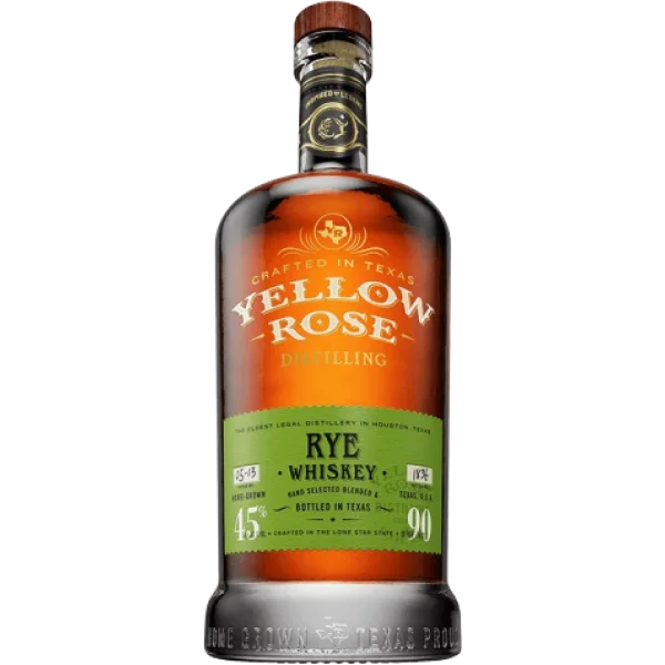 Yellow Rose Distilling Rye Whiskey 90 750ml