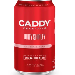 (24 pk cans) Caddy Clubhouse \'Dirty Shirley\' Vodka Cocktail, USA (12oz)